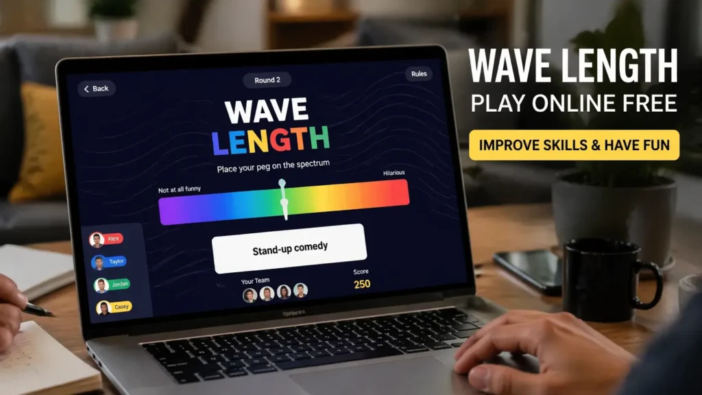 Wave Length game online free.